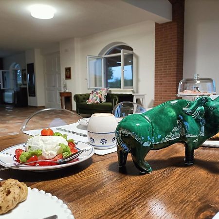 パエストゥム La Ricarda Dimora Di Campagna Bed & Breakfast エクステリア 写真