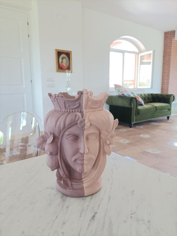パエストゥム La Ricarda Dimora Di Campagna Bed & Breakfast エクステリア 写真
